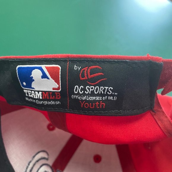 Red Team MLB OC Sports Washington Nationals Youth Adjustable Sizing Baseball Cap - Picture 6 of 6